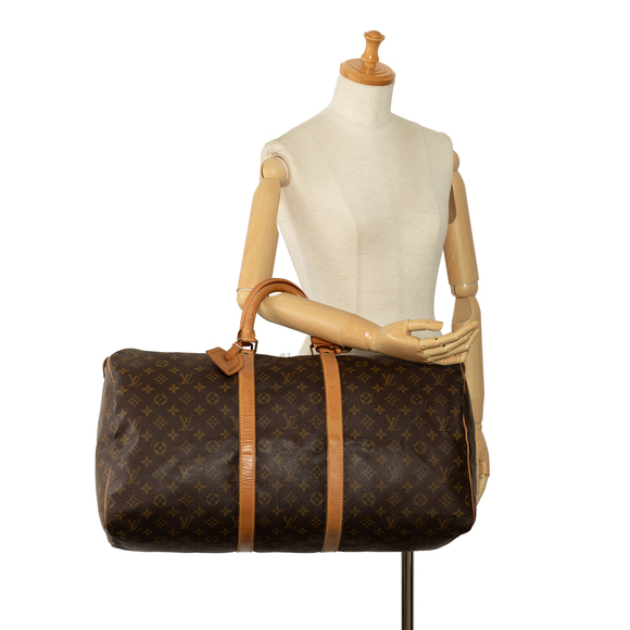 LOUIS VUITTON Monogram Keepall 55 Travel Bag - Picture 13 of 13